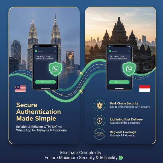 OTP/TAC WhatsApp Message Example