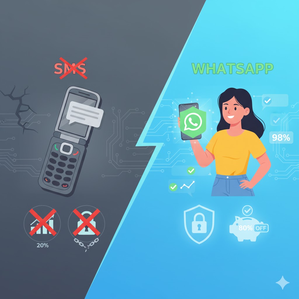 WhatsApp vs SMS Comparison